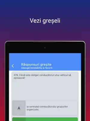 Chestionare DGPCI android App screenshot 2