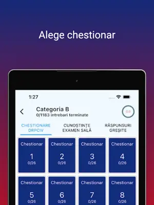 Chestionare DGPCI android App screenshot 4